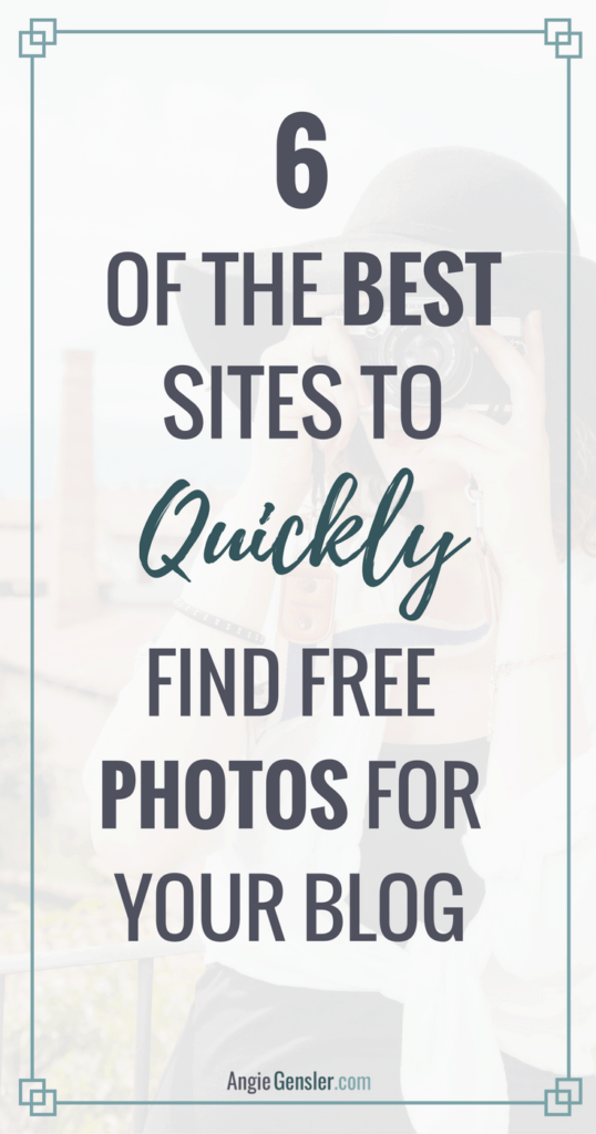 6 of the best sites to quickly find free photos