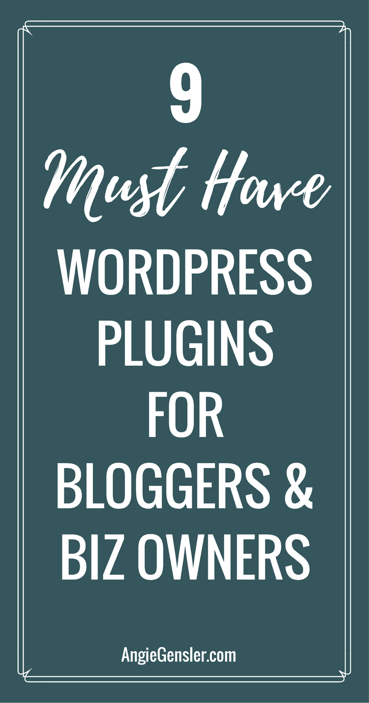 9 Must Have WordPress Plugins for Bloggers and Business Owners