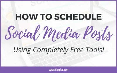 How to Schedule Social Media Posts Without Spending A Dime
