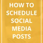 How to schedule social media posts-Pin4