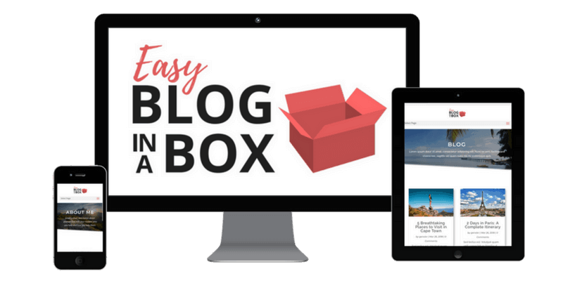 Easy Blog In A Box - Services Page