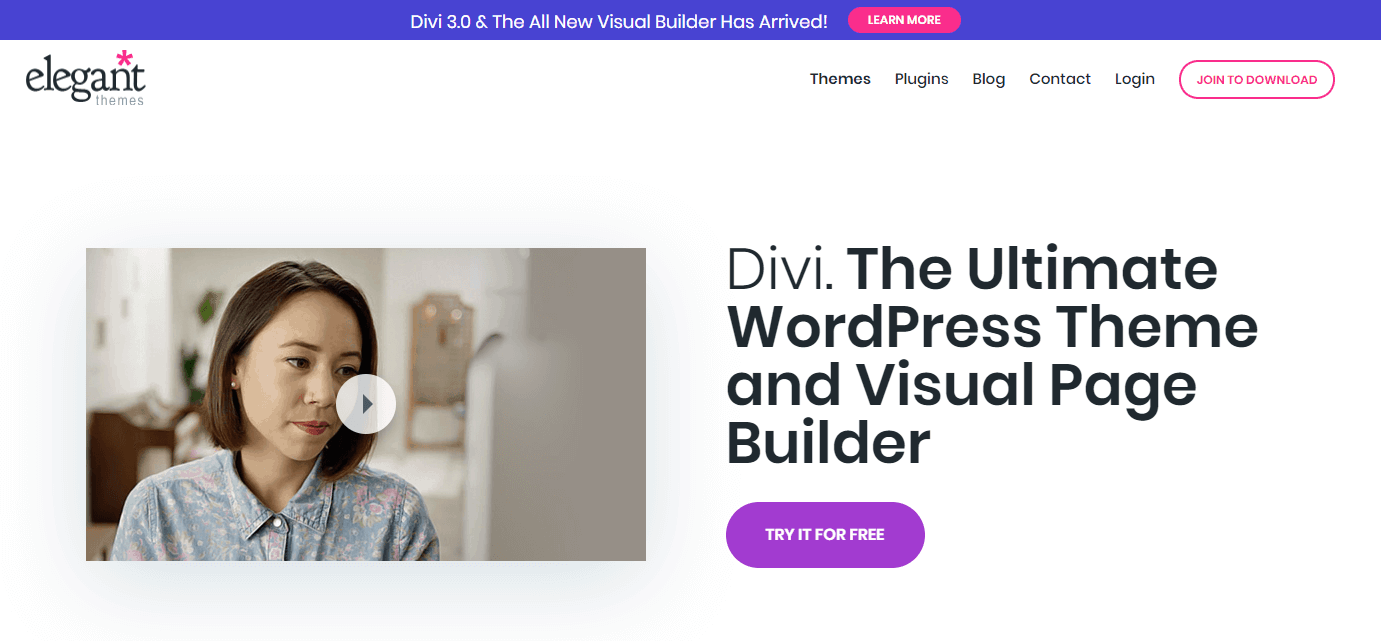 Divi Theme by Elegant Themes