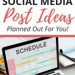 365 Days of Social Media Post Ideas Planned out For You