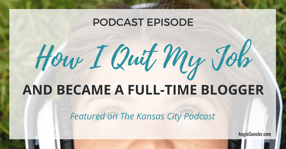 How I quit my job and became a full time blogger