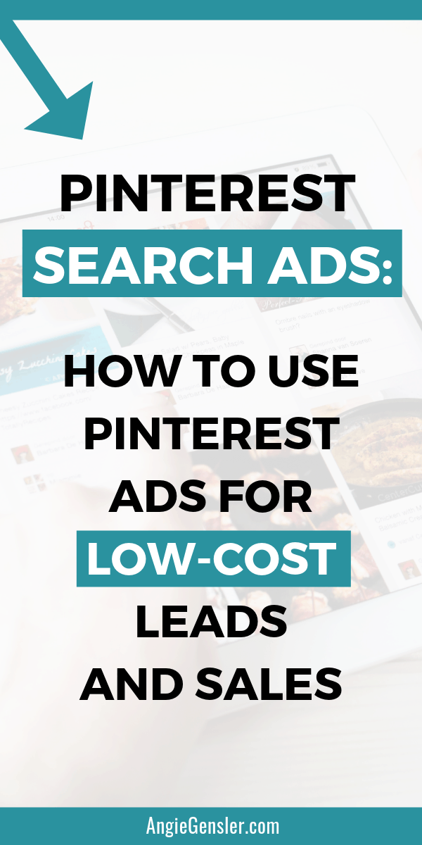 Pinterest Search Ads How to use Pinterest ads for low-cost leads and sales