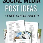 what to post on social media pinterest image