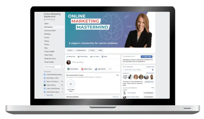 Online Marketing Mastermind Facebook Group