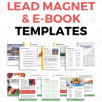 Opt In Lead Magnet Templates Pinterest Pin Images