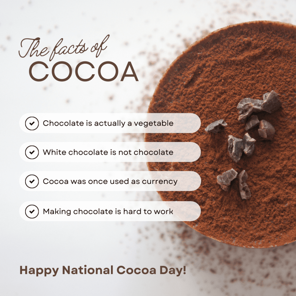 national cocoa day