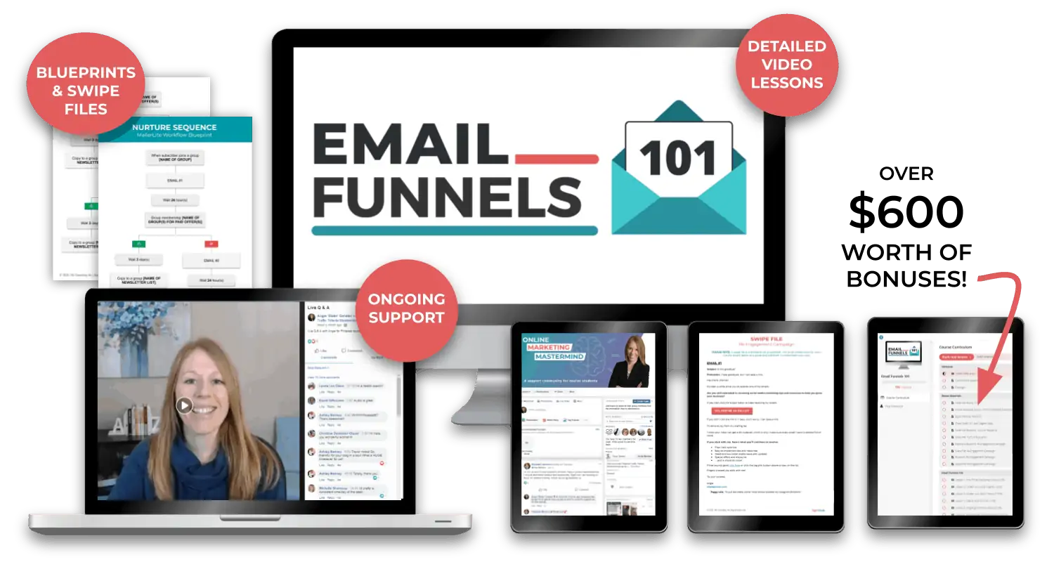 email funnels course image