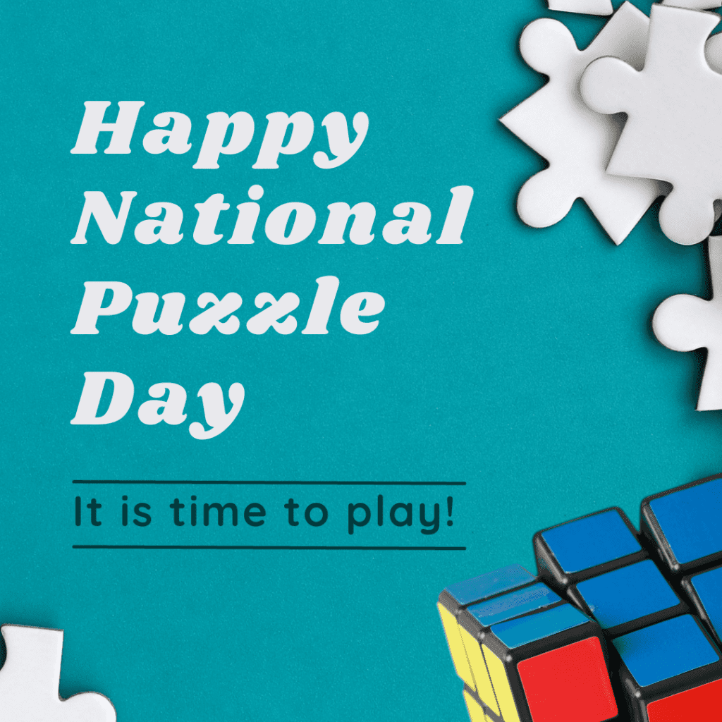 happy national puzzle day