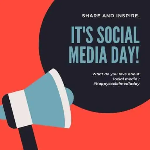 it's social media day!