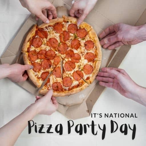 national pizza party day