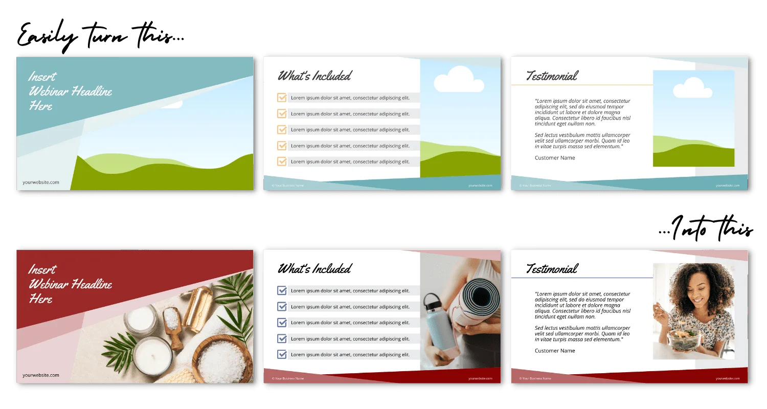 Easily turn this...Webinar_Crisp & Breezy easily turn this...webinar crisp & breezy