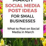 march post ideas for social media