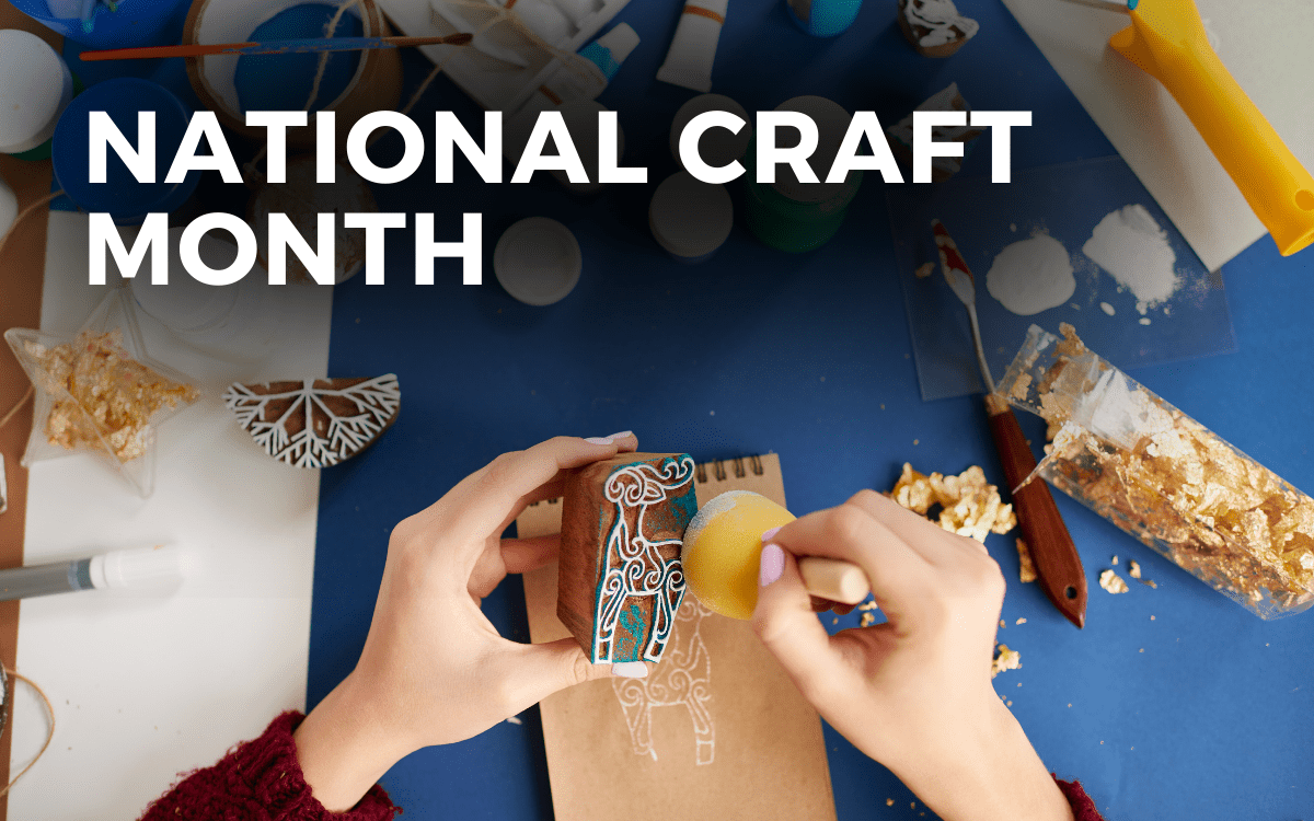 National Craft Month - March 2024 - Angie Gensler