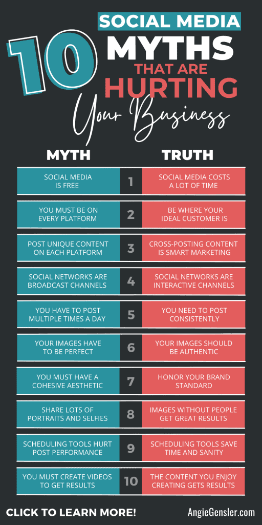 10 social media myths infographic 2