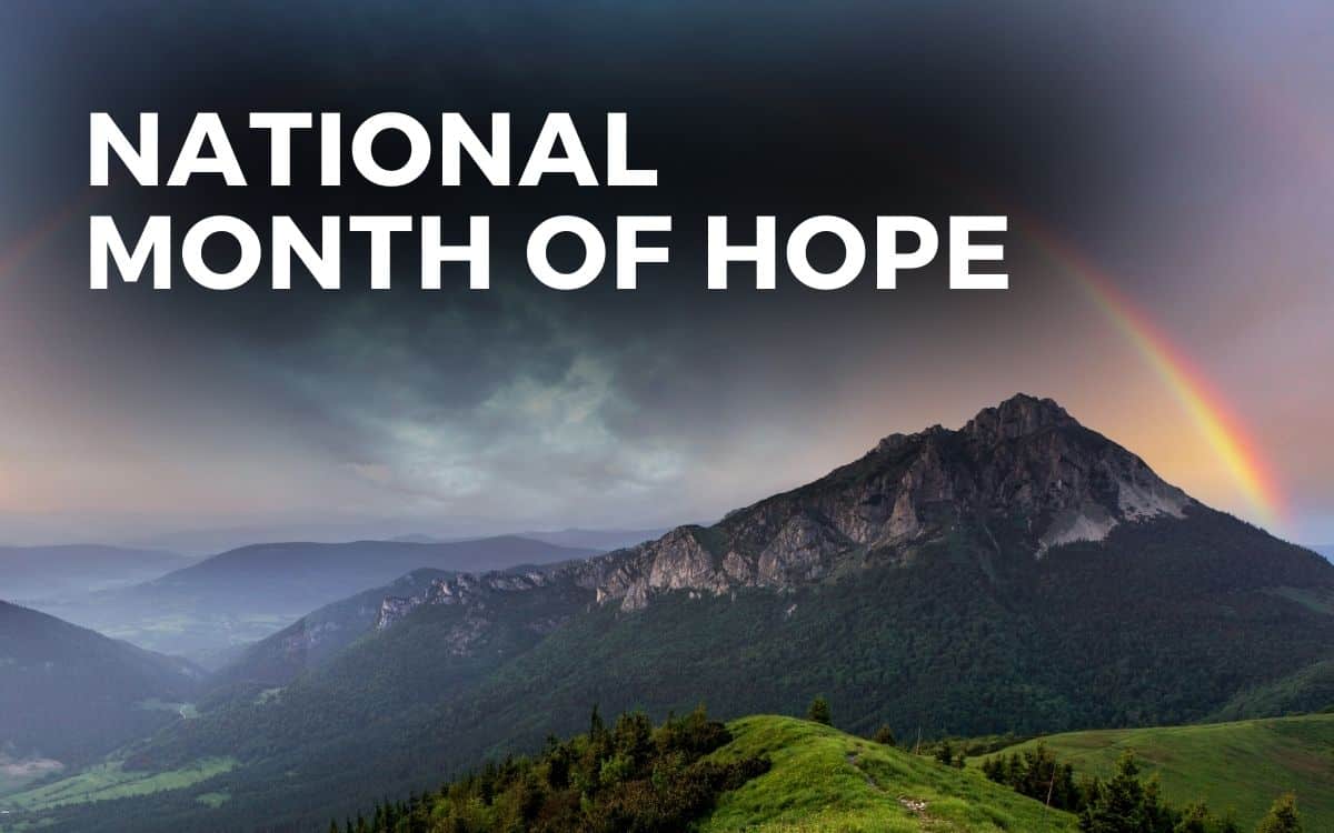 NATIONAL MONTH OF HOPE April 2024 Angie Gensler