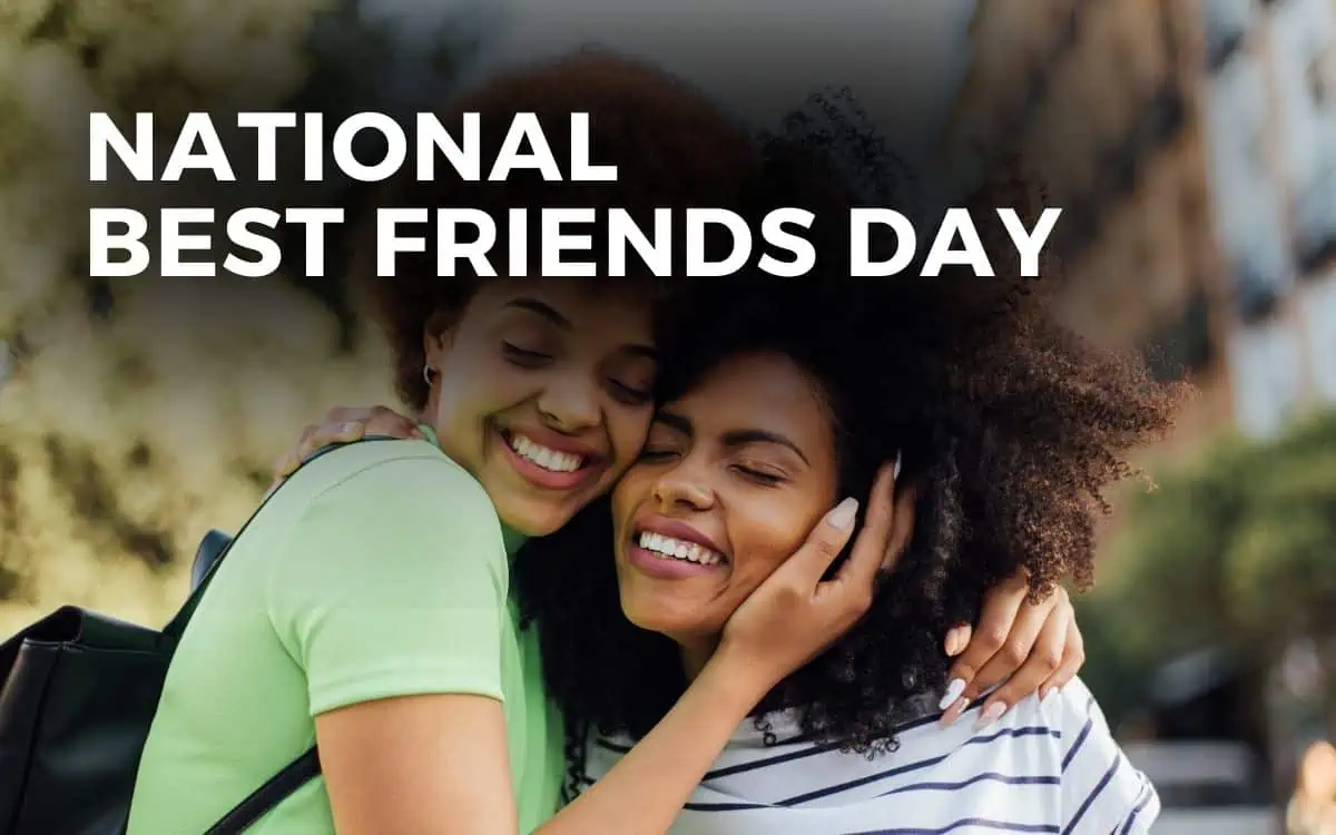 Friday is National Best Friends Day 