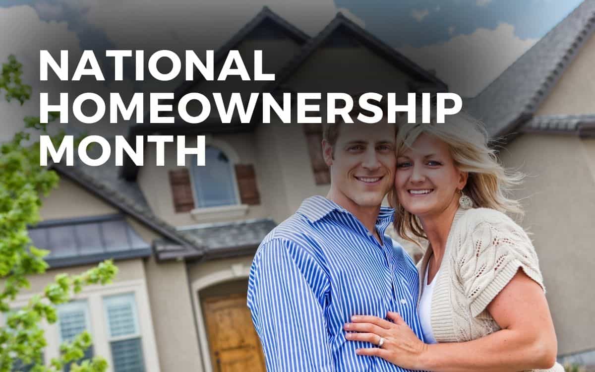 national homeownership month