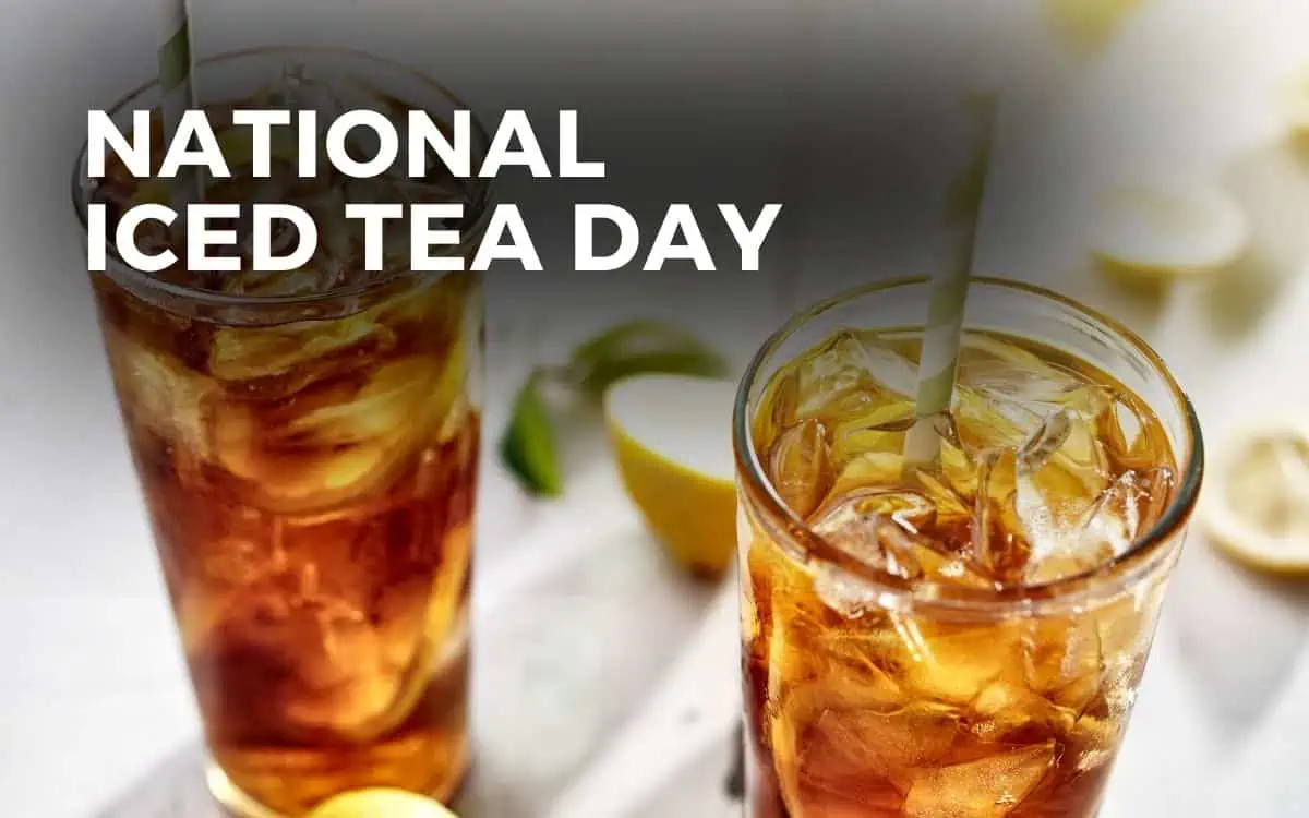 national iced tea day