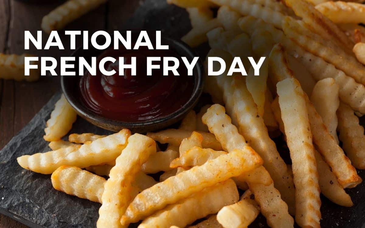 national french fry day