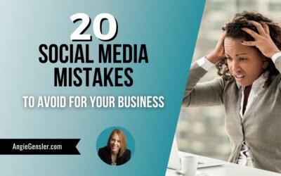 20 Social Media Mistakes Businesses Make (and How to Avoid Them)