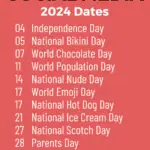 july holidays for 2024 pinterest