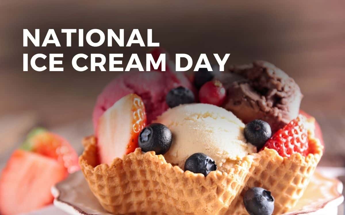 national ice cream day