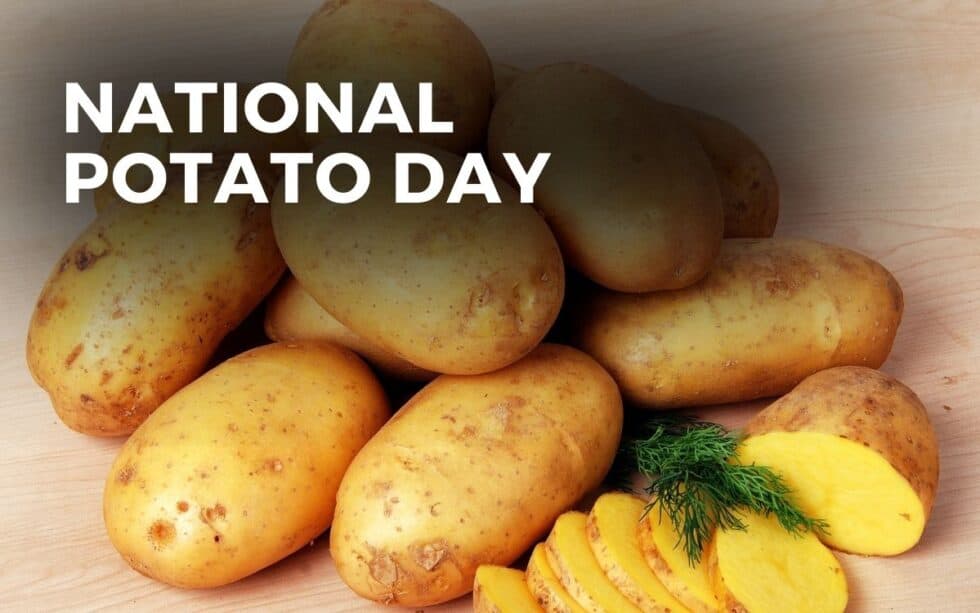 NATIONAL POTATO DAY August 19, 2024 Angie Gensler