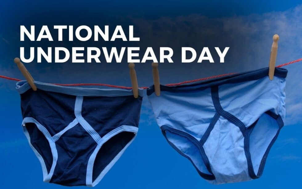 National Underwear Day August 5 2023 Angie Gensler