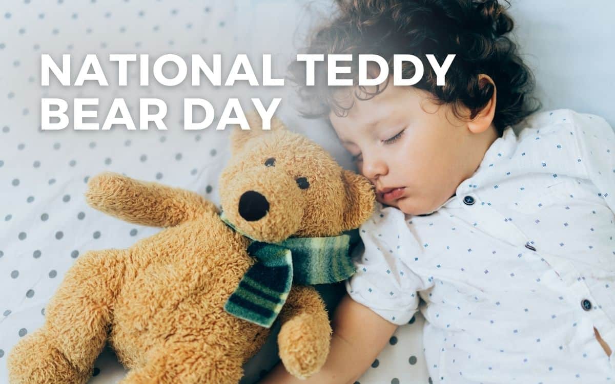 national teddy bear day
