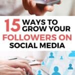 15 ways to grow your followers on social media