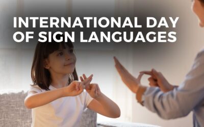 INTERNATIONAL DAY OF SIGN LANGUAGES – September 23, 2023