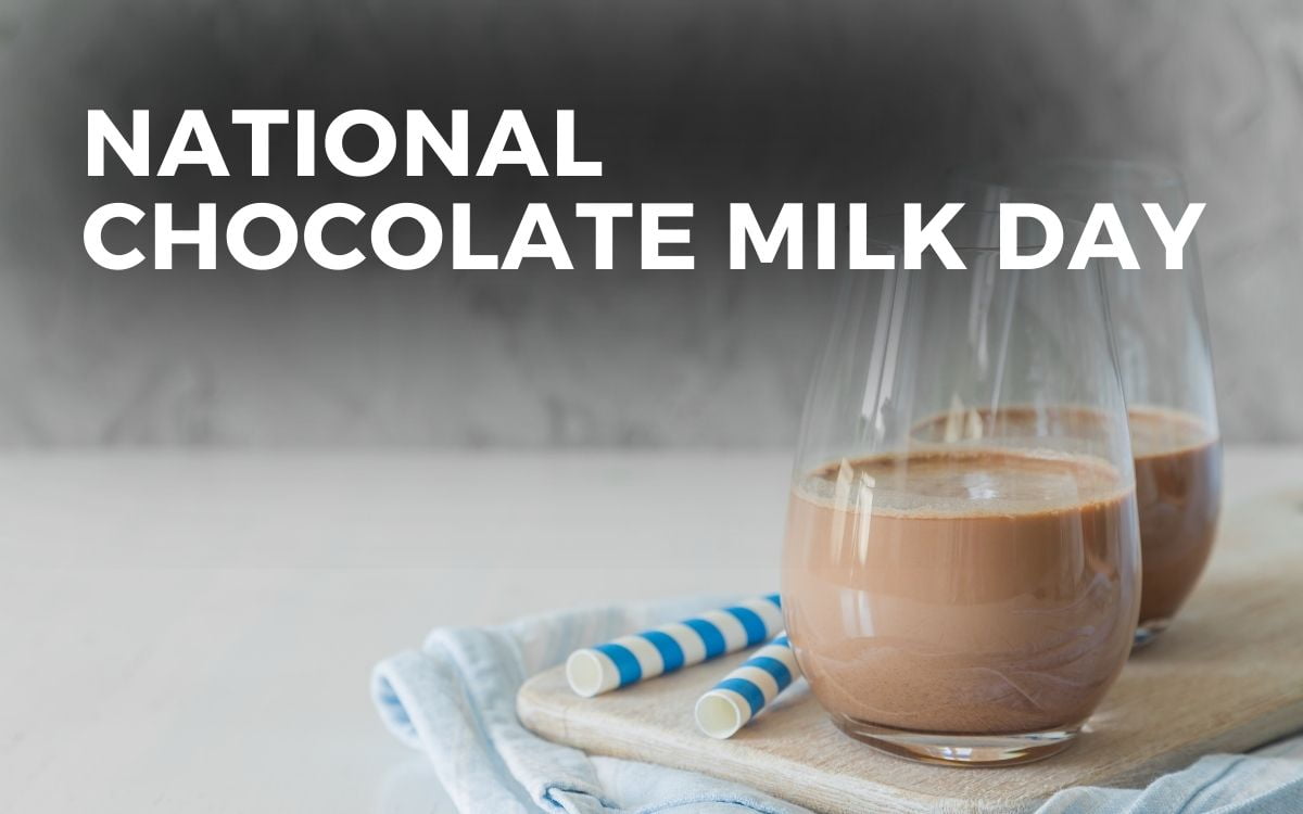 NATIONAL CHOCOLATE MILK DAY September 27, 2023 Angie Gensler