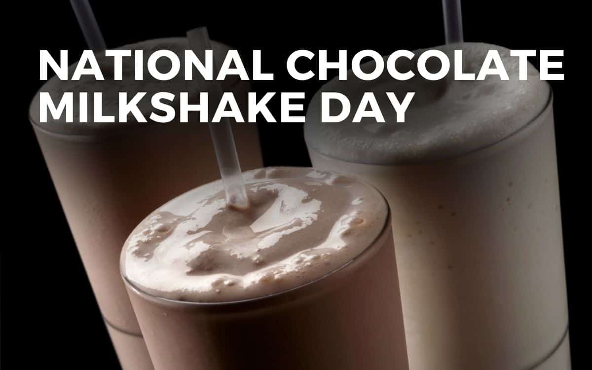 national chocolate milkshake day