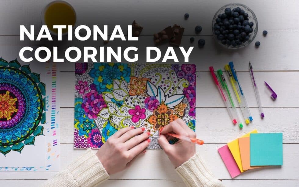 NATIONAL COLORING DAY September 14, 2024 Angie Gensler