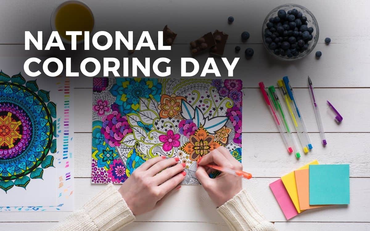 NATIONAL COLORING DAY - September 14, 2023 - Angie Gensler