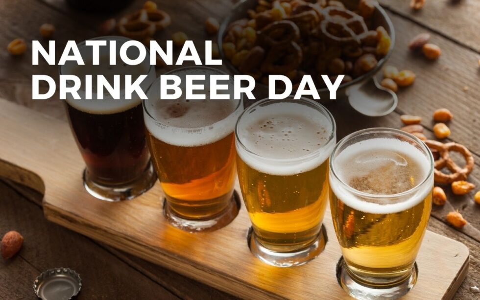 NATIONAL DRINK BEER DAY September 28, 2024 Angie Gensler