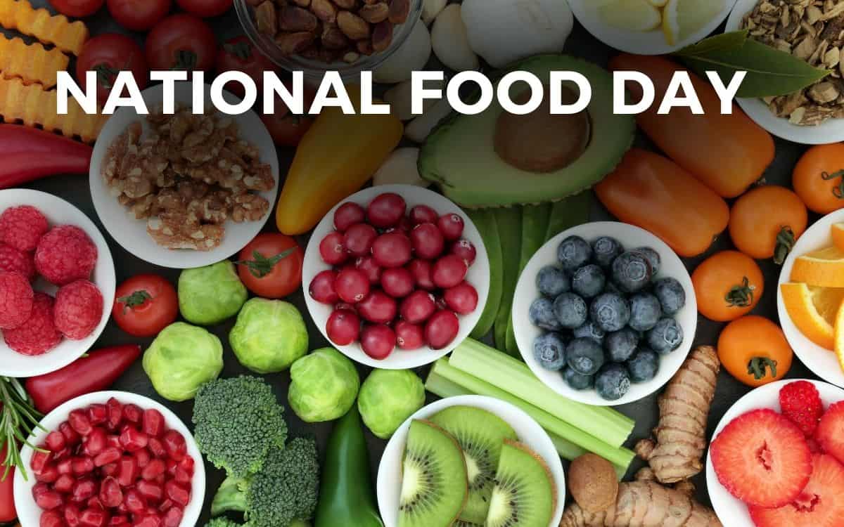 NATIONAL FOOD DAY October 24, 2023 Angie Gensler