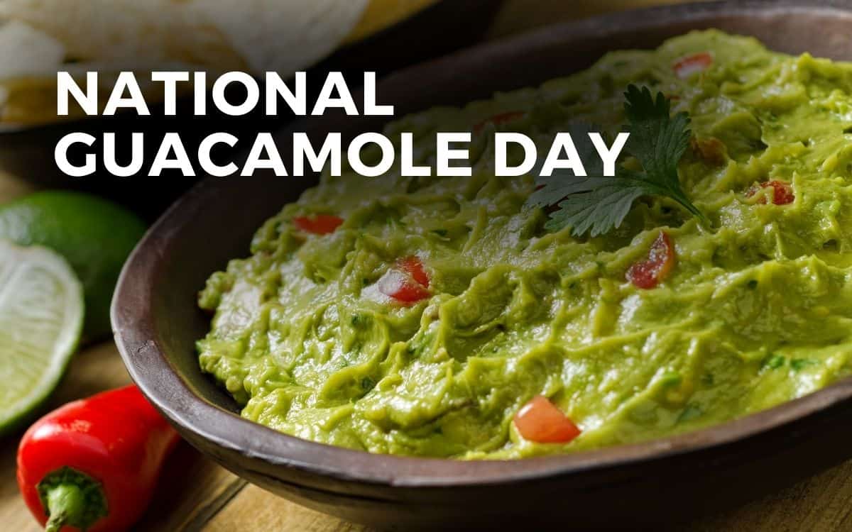 national guacamole day