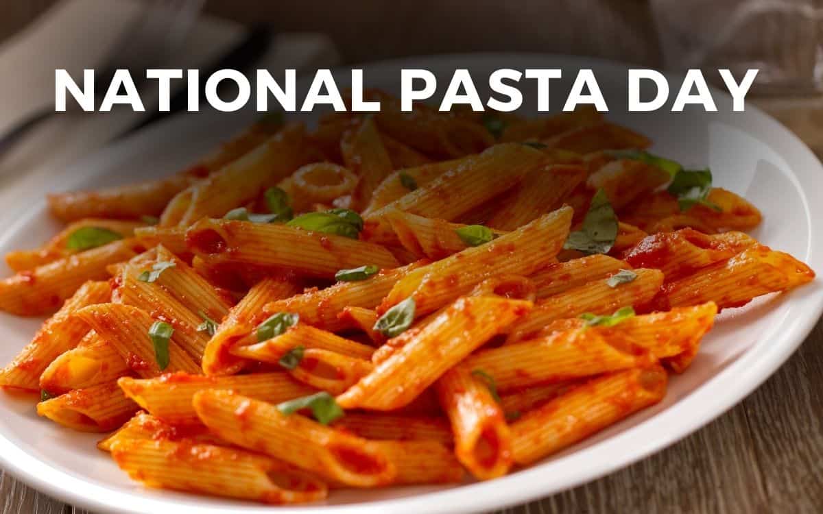 NATIONAL PASTA DAY October 17, 2024 Angie Gensler