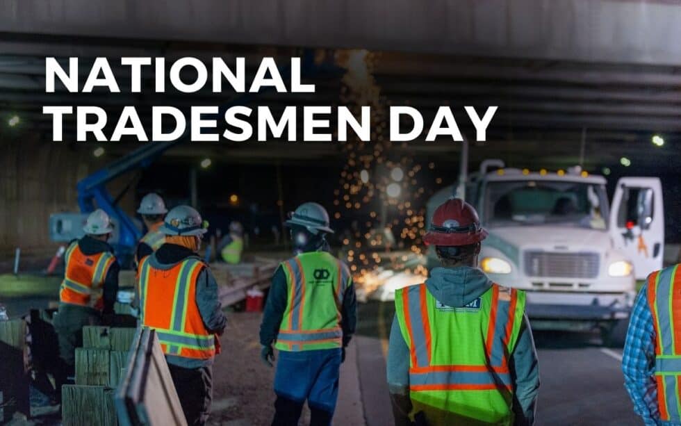 NATIONAL TRADESMEN DAY - September 20, 2024 - Angie Gensler