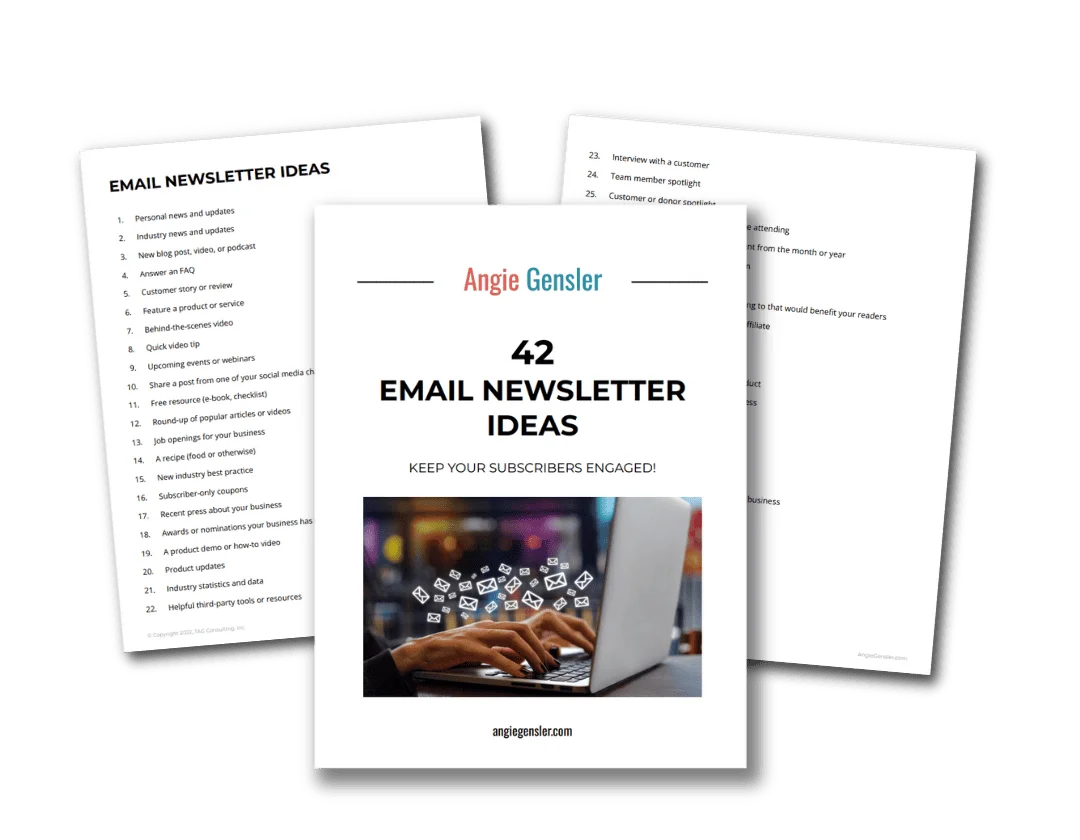 42 Email Newsletter Ideas 42 email newsletter ideas