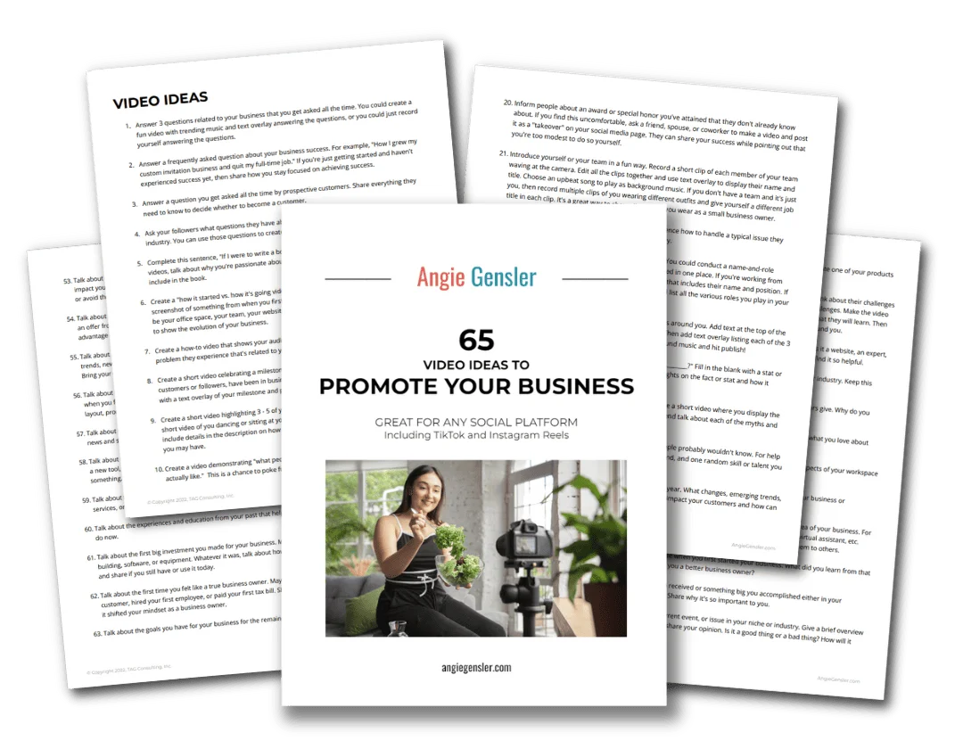 65 Video Ideas to Promote Your Business 65 video ideas to promote your business