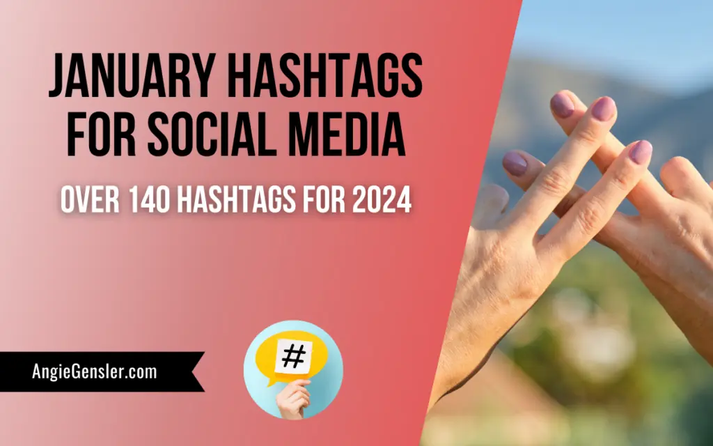 january 2024 hashtags