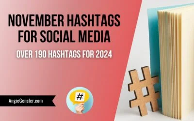 November Hashtags for Social Media – Over 190 Hashtags for 2024