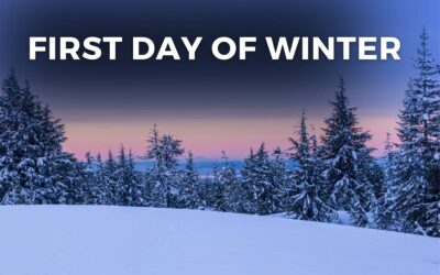 FIRST DAY OF WINTER / WINTER SOLSTICE – December 21, 2023