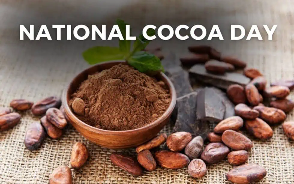 NATIONAL COCOA DAY December 13, 2024 Angie Gensler