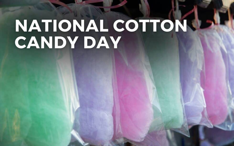 NATIONAL COTTON CANDY DAY December 7, 2024 Angie Gensler